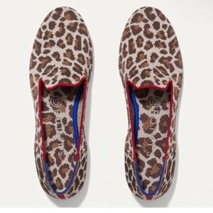 Rothy’s The Loafer in Mocha Spot Leopard Print